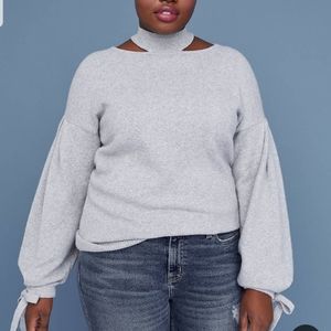 Lane Bryant mock neck sweater